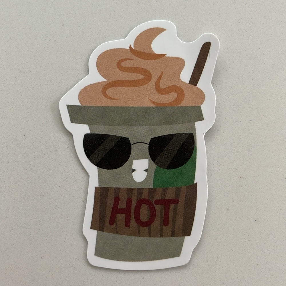 Coffee Cup Sticker Set - Picture 3 of 10